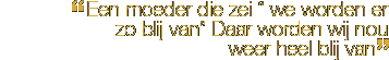 Ageeth de Haan in het zonnetje