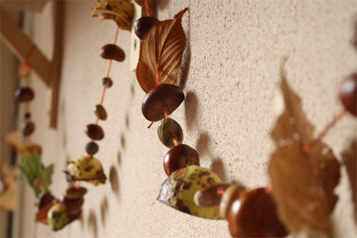 herfstslinger knutselen met kiind