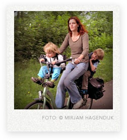 fietsen met kinderen