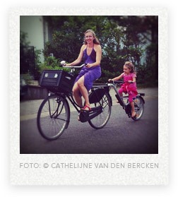 aanhangfiets, fietsen met kinderen