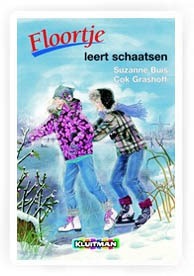 Floortje leert schaatsen