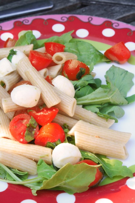 Pastasalade met Italiaanse zon