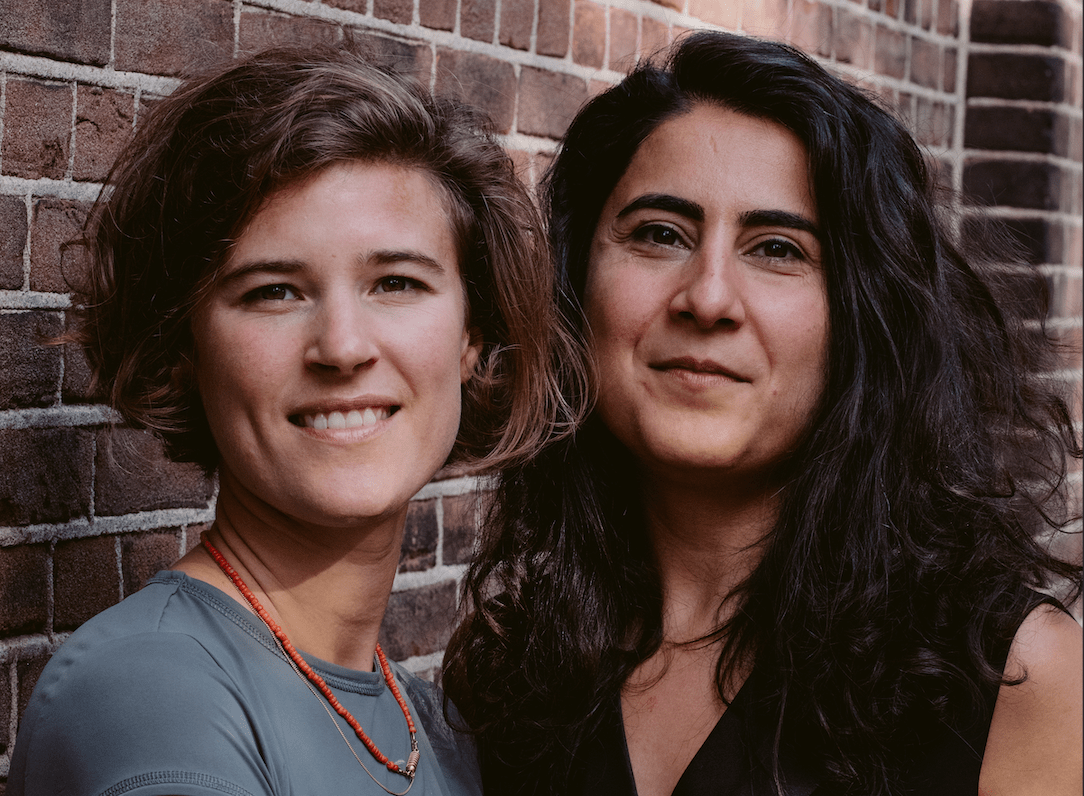 Daan Borrel en Bahareh Goodarzi, foto: Luciano Ölz